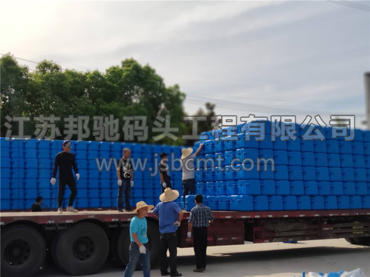 圖為項目總監(jiān)現(xiàn)場指導浮筒裝車發(fā)貨現(xiàn)場3