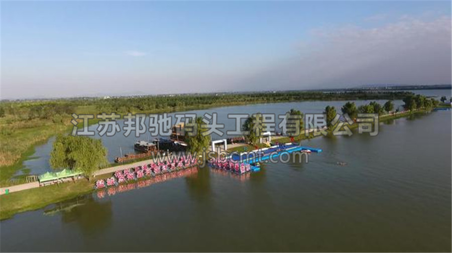 江蘇邦馳碼頭工程有限公司浮筒客戶(hù)案例-句容鐵人三項(xiàng)比賽碼頭1