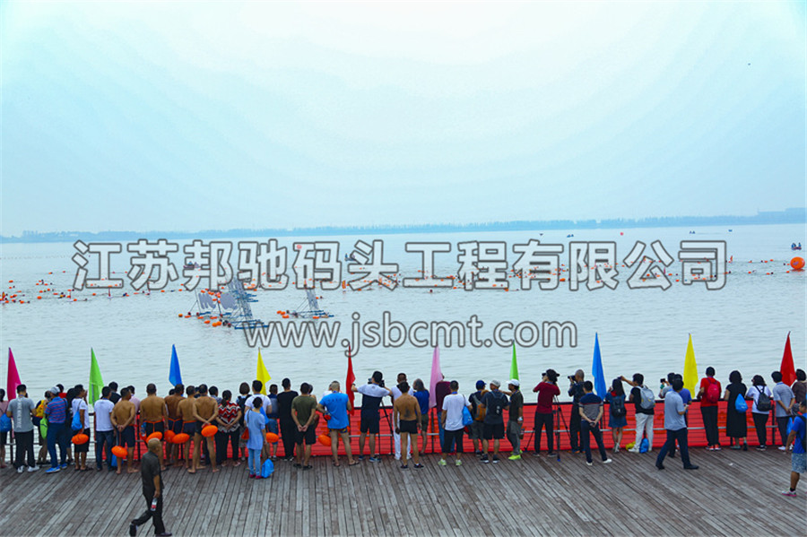 江蘇邦馳碼頭工程有限公司浮筒客戶(hù)案例-句容鐵人三項(xiàng)比賽碼頭14