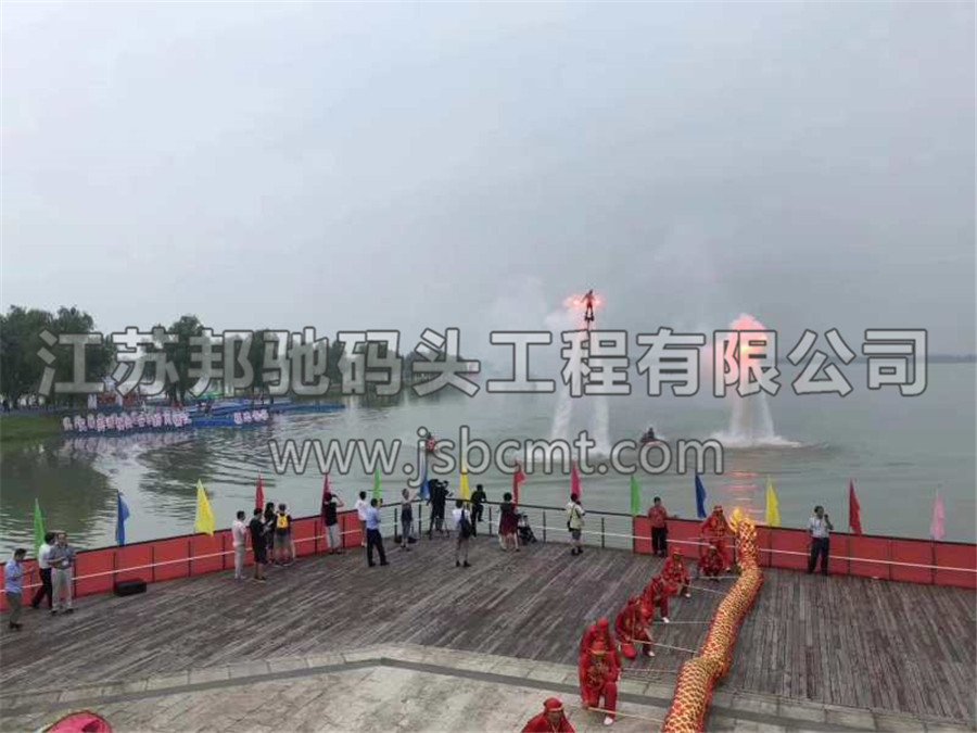 江蘇邦馳碼頭工程有限公司浮筒客戶(hù)案例-句容鐵人三項(xiàng)比賽碼頭19