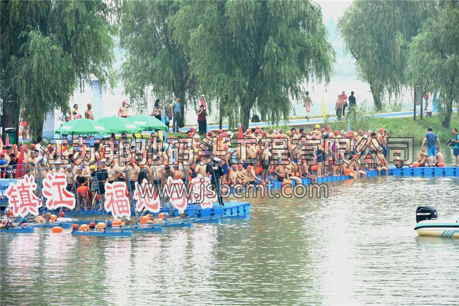 江蘇邦馳碼頭工程有限公司浮筒客戶(hù)案例-句容鐵人三項(xiàng)比賽碼頭6