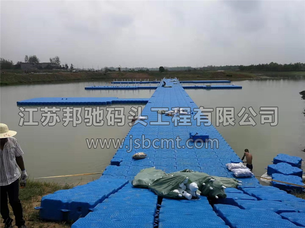  江蘇邦馳碼頭工程有限公司客戶案例-安徽亳州加強型大浮筒水上平臺19