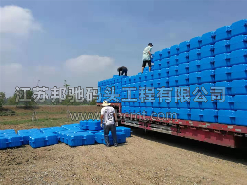  江蘇邦馳碼頭工程有限公司客戶案例-安徽亳州加強型大浮筒水上平臺11