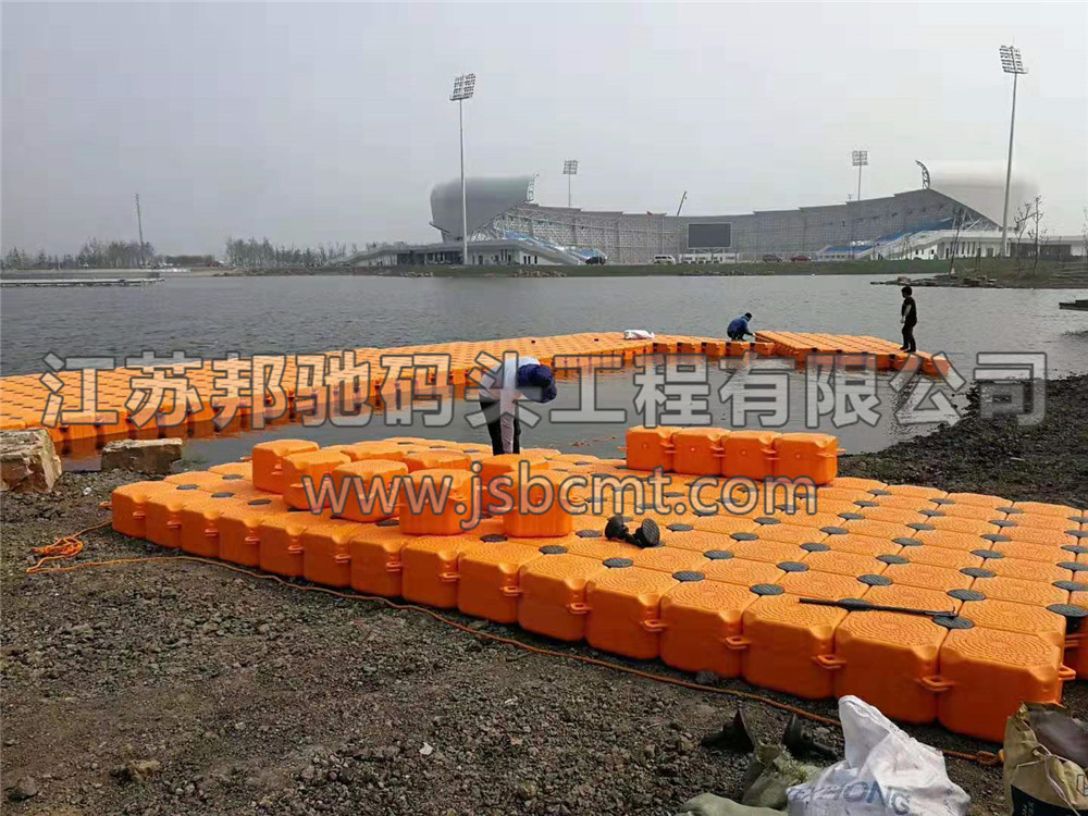 江蘇邦馳碼頭工程有限公司客戶案例-河北寶應水上浮橋2