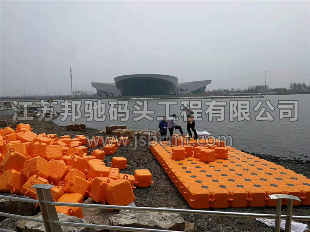 江蘇邦馳碼頭工程有限公司客戶案例-河北寶應水上浮橋