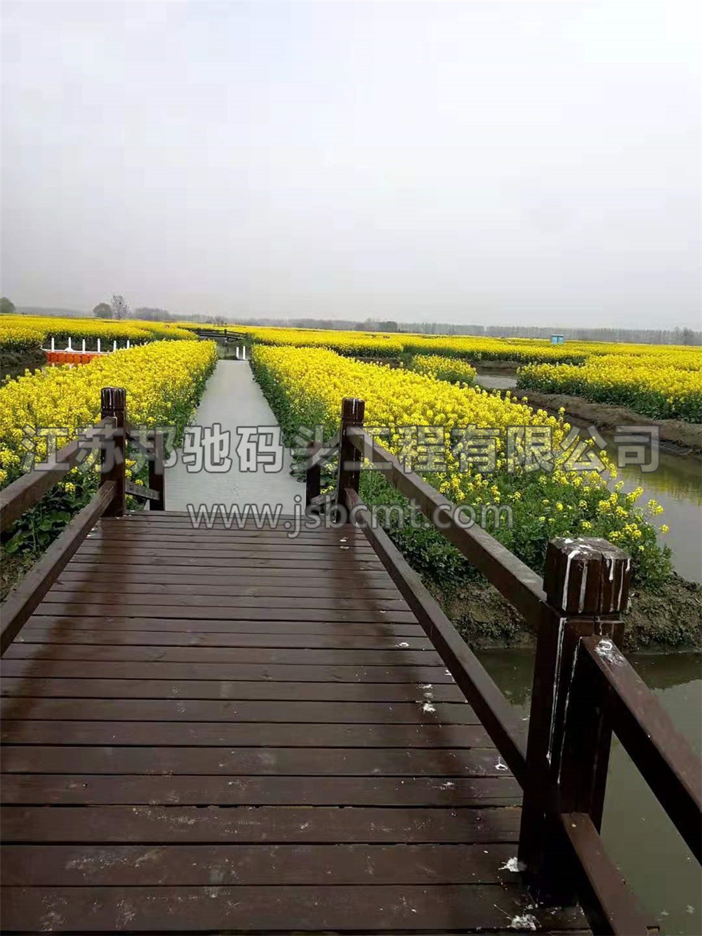  江蘇邦馳碼頭工程有限公司客戶案例-江蘇興化景區浮橋6