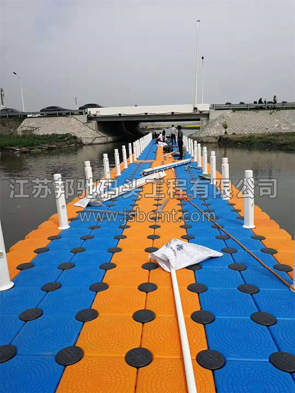  江蘇邦馳碼頭工程有限公司客戶案例-江蘇興化景區浮橋3