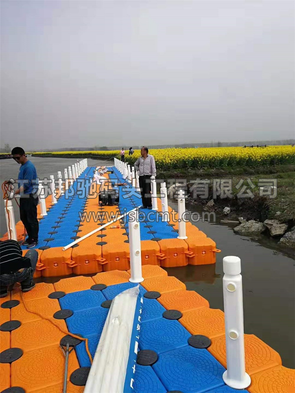  江蘇邦馳碼頭工程有限公司客戶案例-江蘇興化景區浮橋4