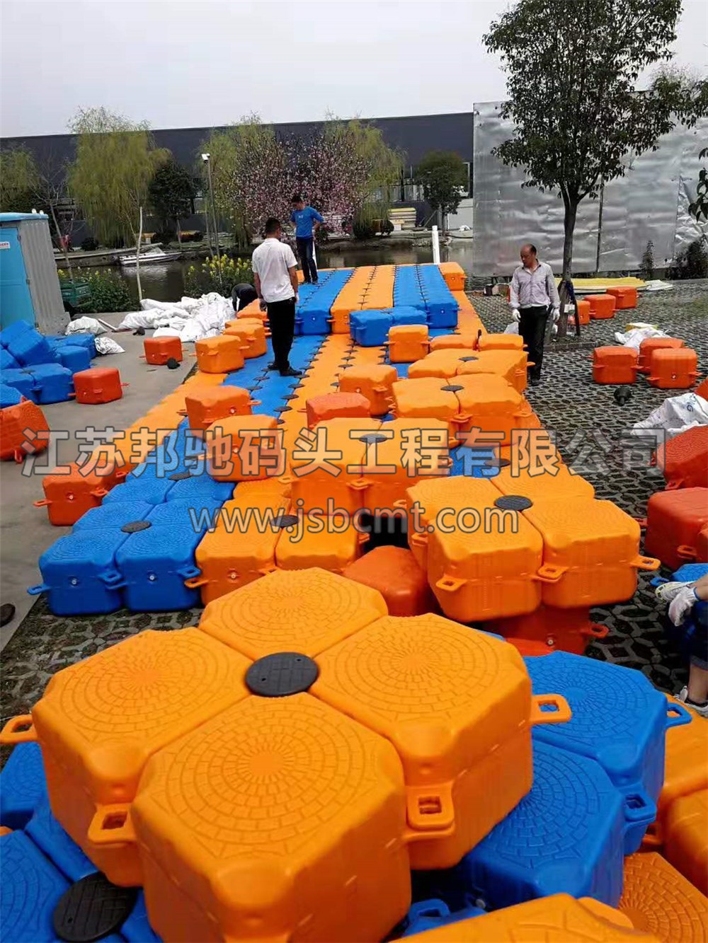  江蘇邦馳碼頭工程有限公司客戶案例-江蘇興化景區浮橋2