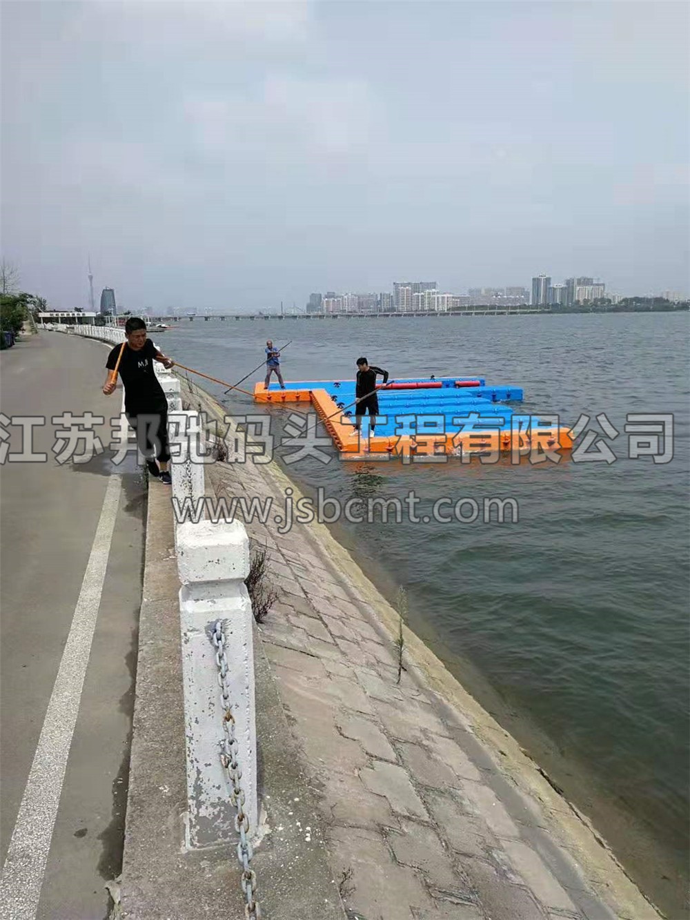 江蘇邦馳碼頭工程有限公司客戶案例-山東臨沂摩托艇碼頭7
