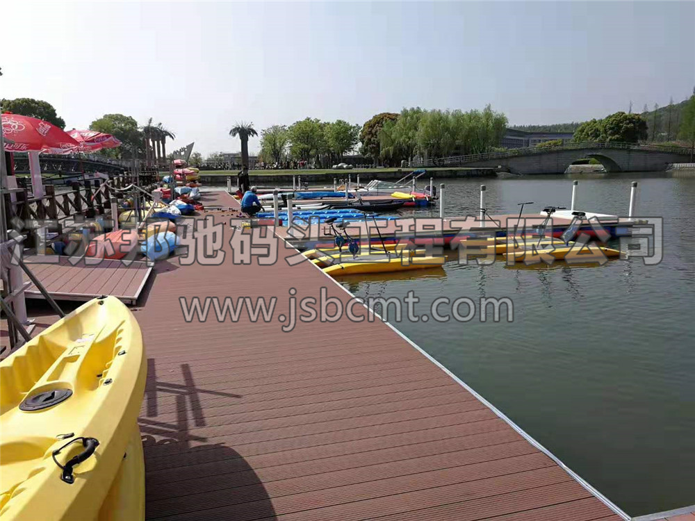 江蘇邦馳碼頭工程有限公司客戶案例-上海公園皮劃艇碼頭5