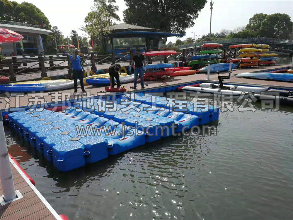 江蘇邦馳碼頭工程有限公司客戶案例-上海公園皮劃艇碼頭2