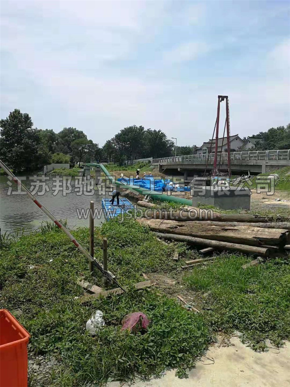 江蘇邦馳碼頭工程有限公司客戶案例-上海景區(qū)棧道6