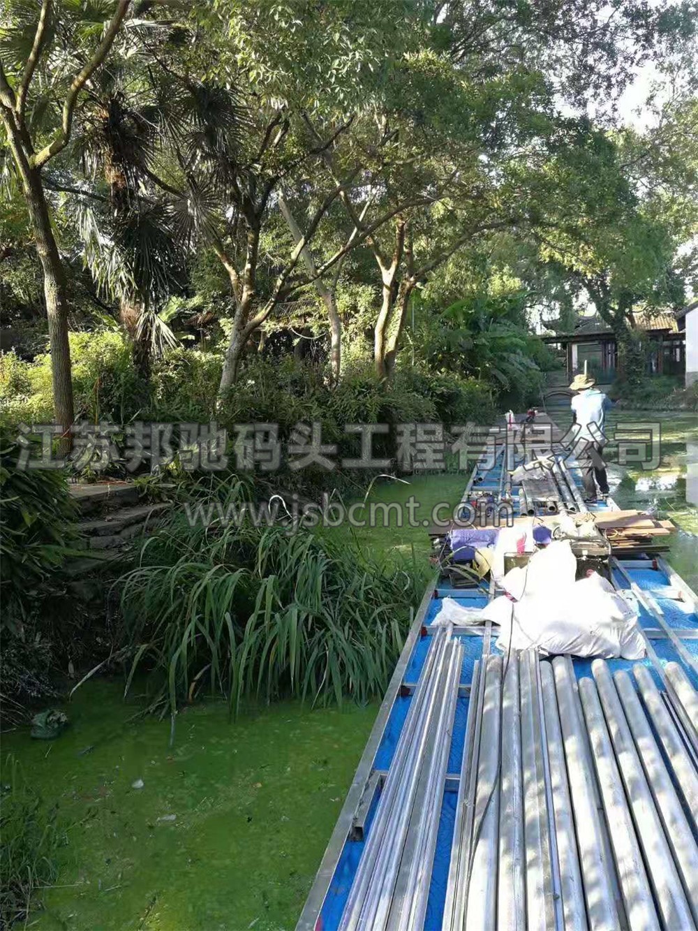 江蘇邦馳碼頭工程有限公司客戶案例-上海景區(qū)棧道7
