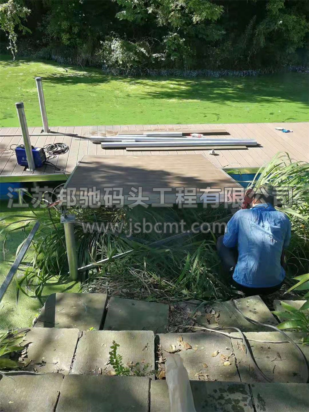 江蘇邦馳碼頭工程有限公司客戶案例-上海景區(qū)棧道8