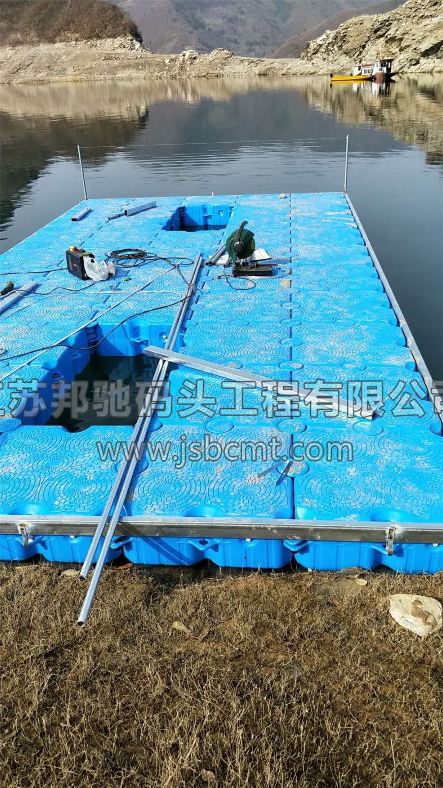 江蘇邦馳碼頭工程有限公司客戶案例-四川水庫釣魚平臺6