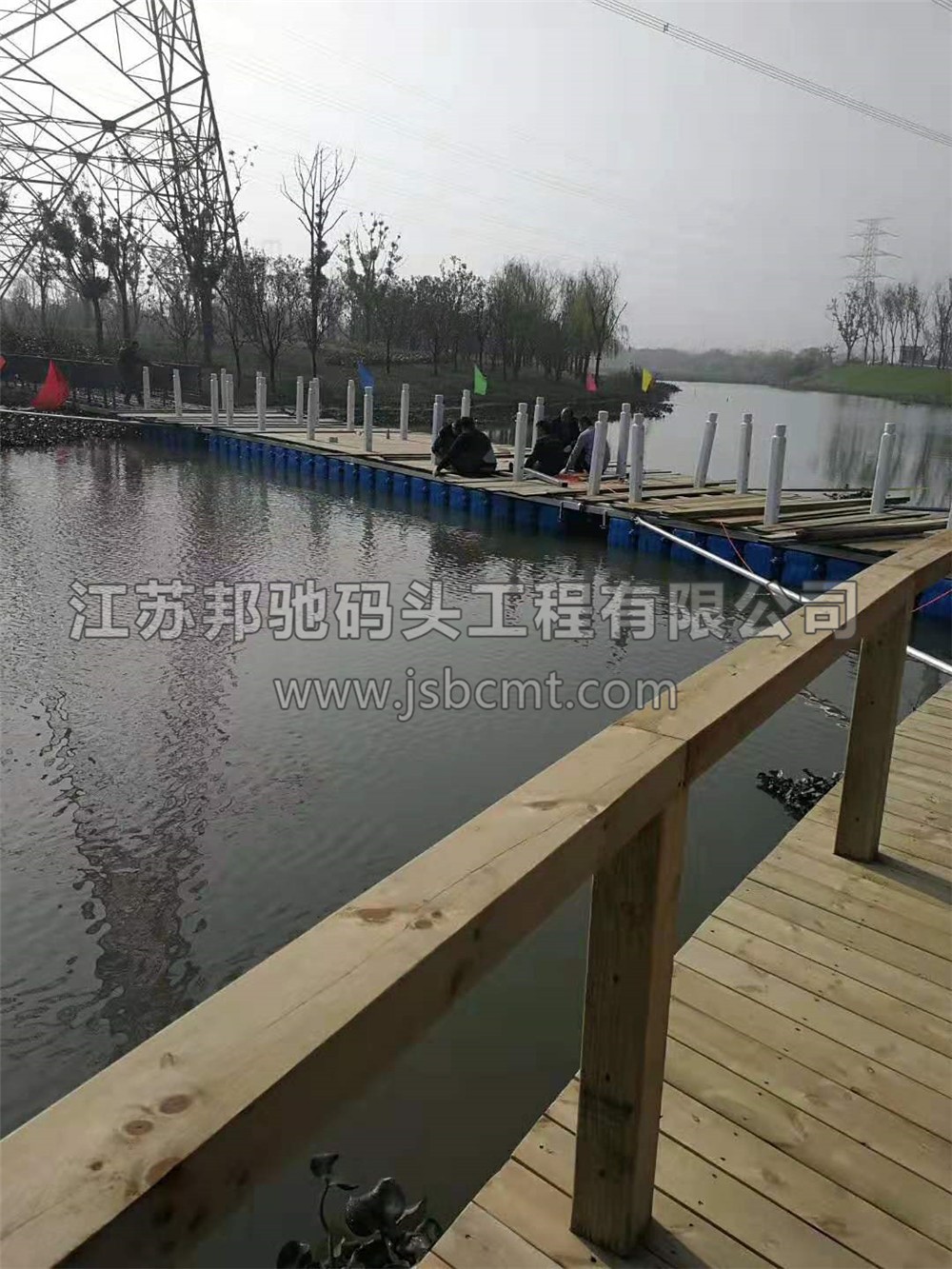 江蘇邦馳碼頭工程有限公司客戶案例-浙江嘉興浮橋2