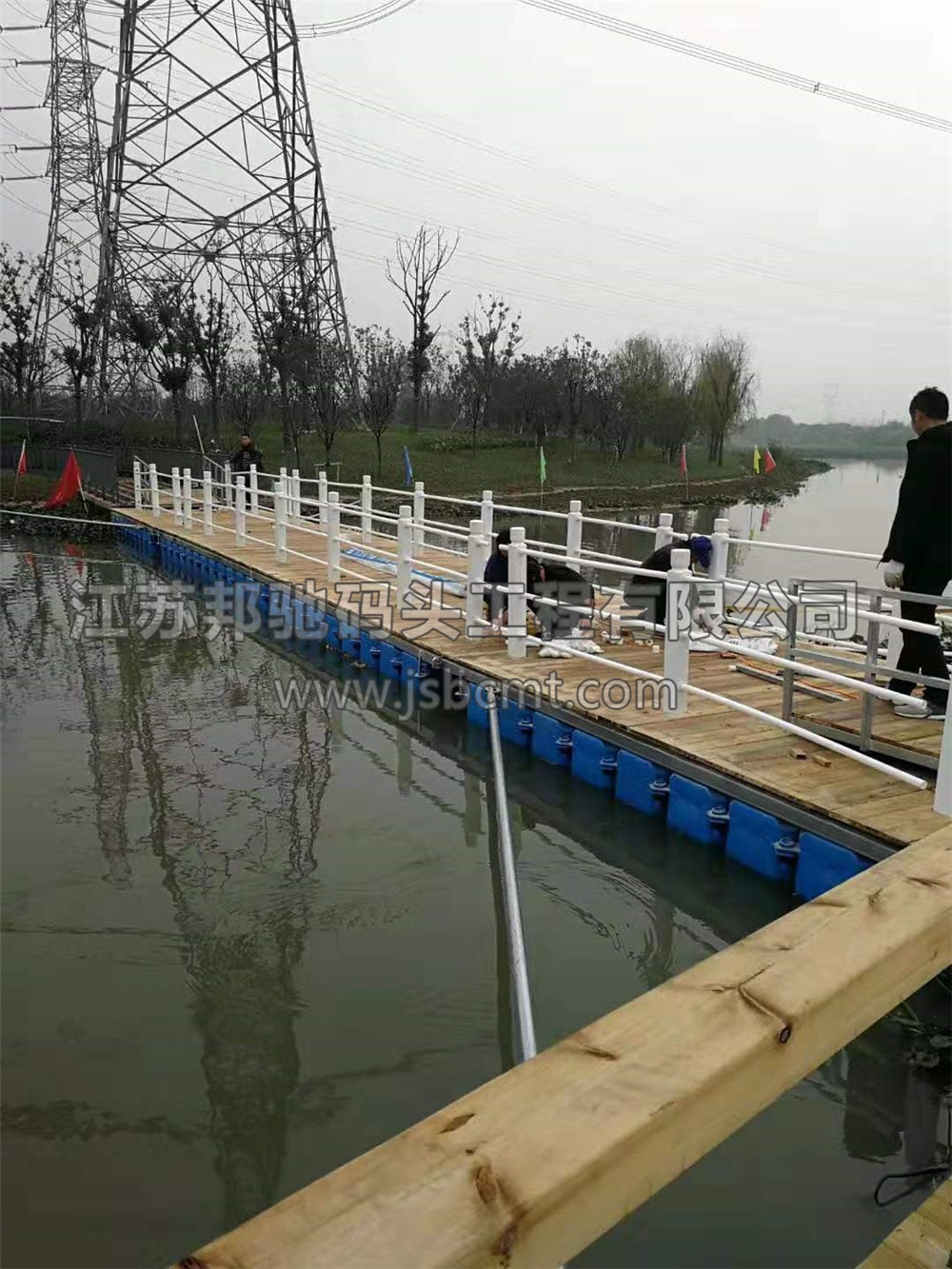 江蘇邦馳碼頭工程有限公司客戶案例-浙江嘉興浮橋4