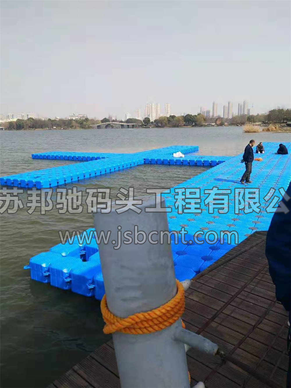 江蘇邦馳碼頭工程有限公司浮筒客戶案例-無錫蠡湖帆船碼頭7