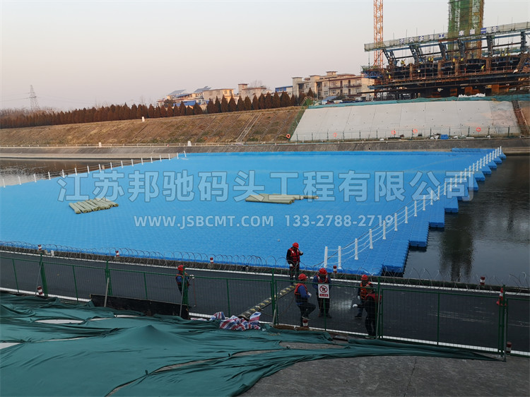 南水北調浮筒浮橋工程3