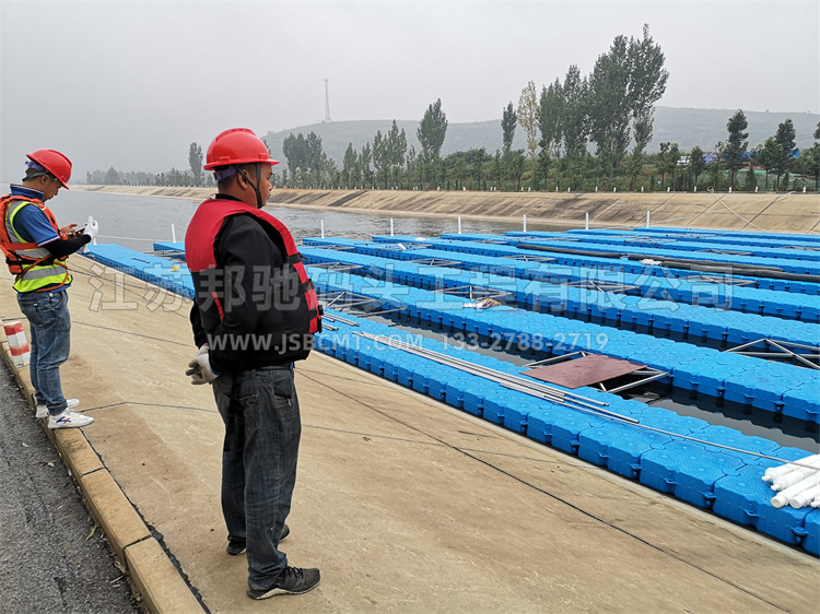 南水北調浮筒浮橋工程4