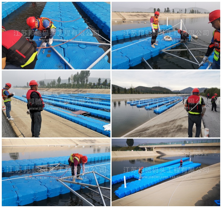 南水北調浮筒浮橋工程7