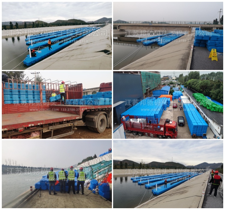 南水北調浮筒浮橋工程8