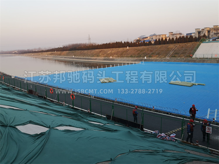 南水北調浮筒浮橋工程9